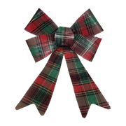 Traditional Tartan Bow - 9" x 13"