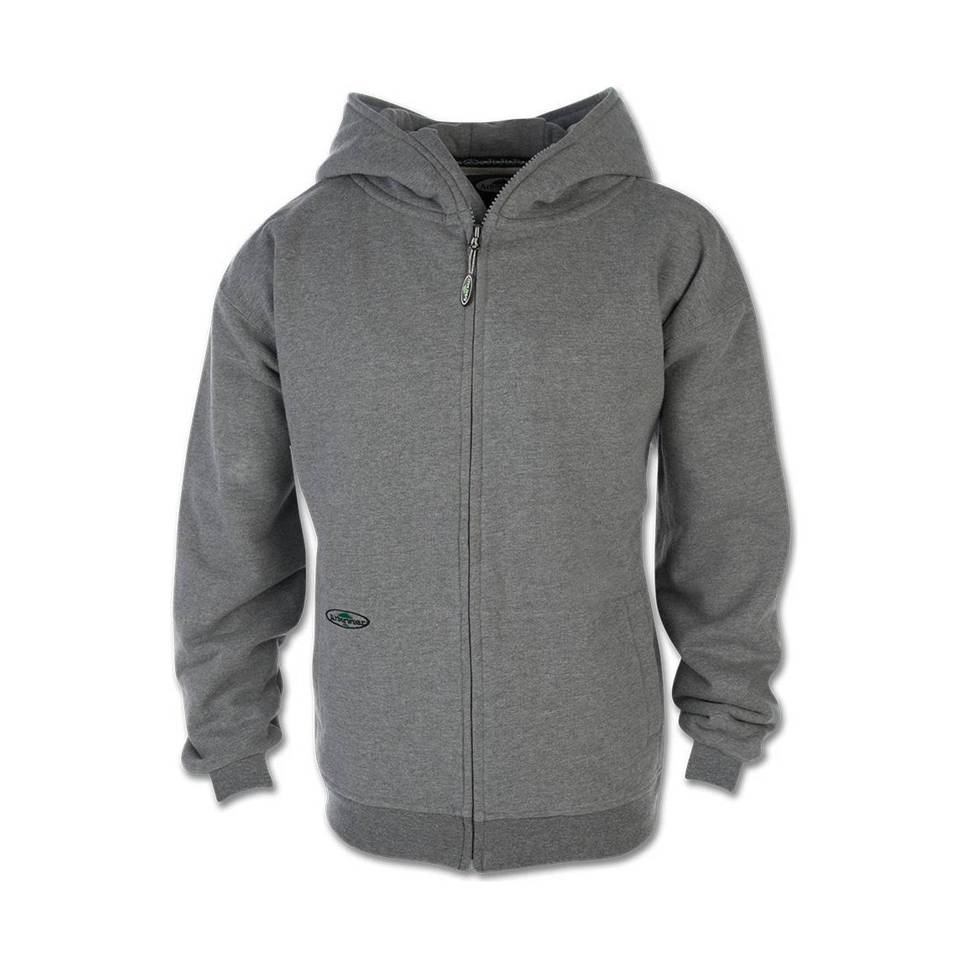 Arborwear Men's Double Thick Full Zip Sweatshirt - Grey by Lenny's Shoe & Apparel