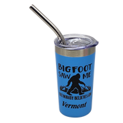 Vermont Bigfoot Stainless Steel 2oz Shooter  - Blue