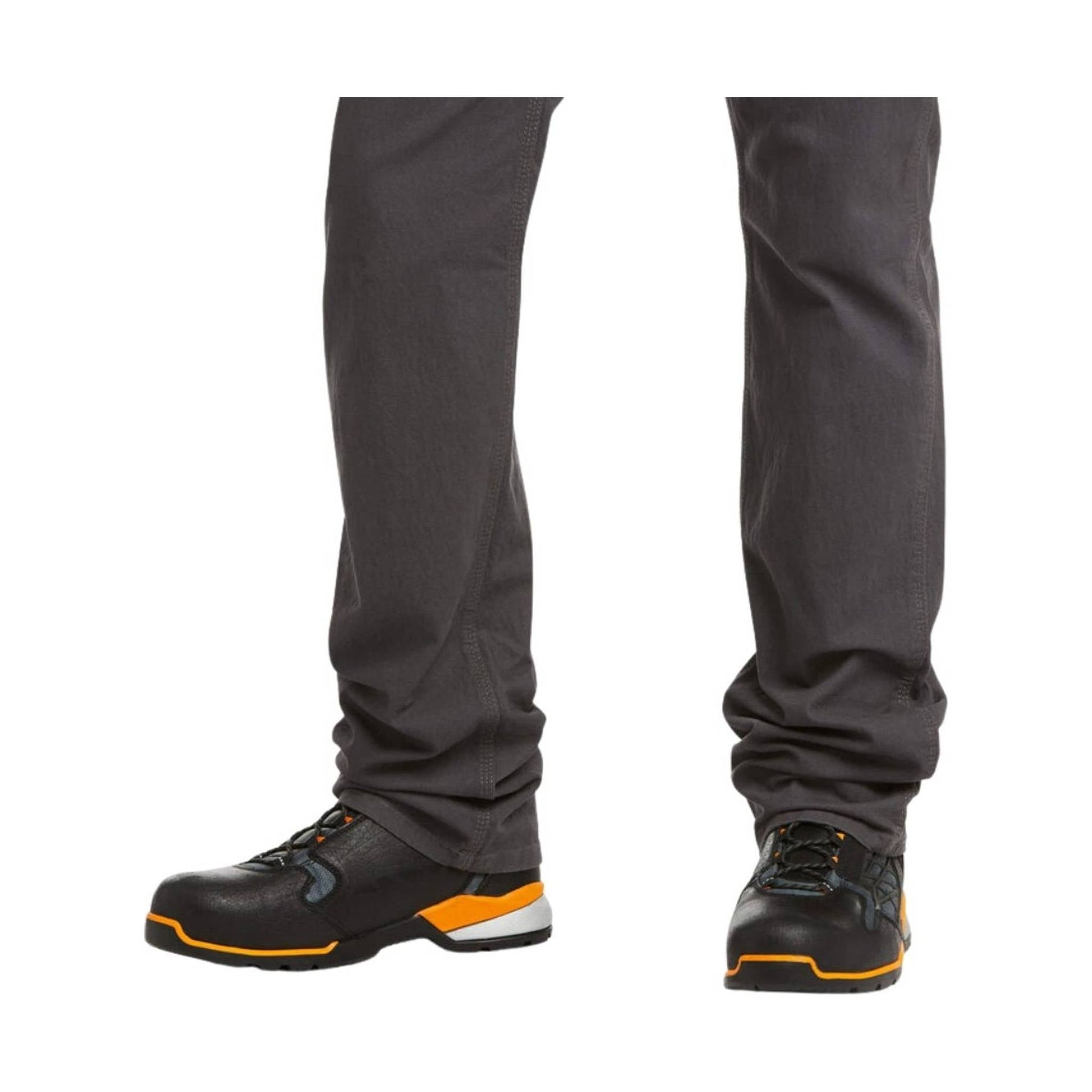 Ariat Men's Low Rise DuraStretch Straight Leg Pant - Gray by Lenny's Shoe & Apparel