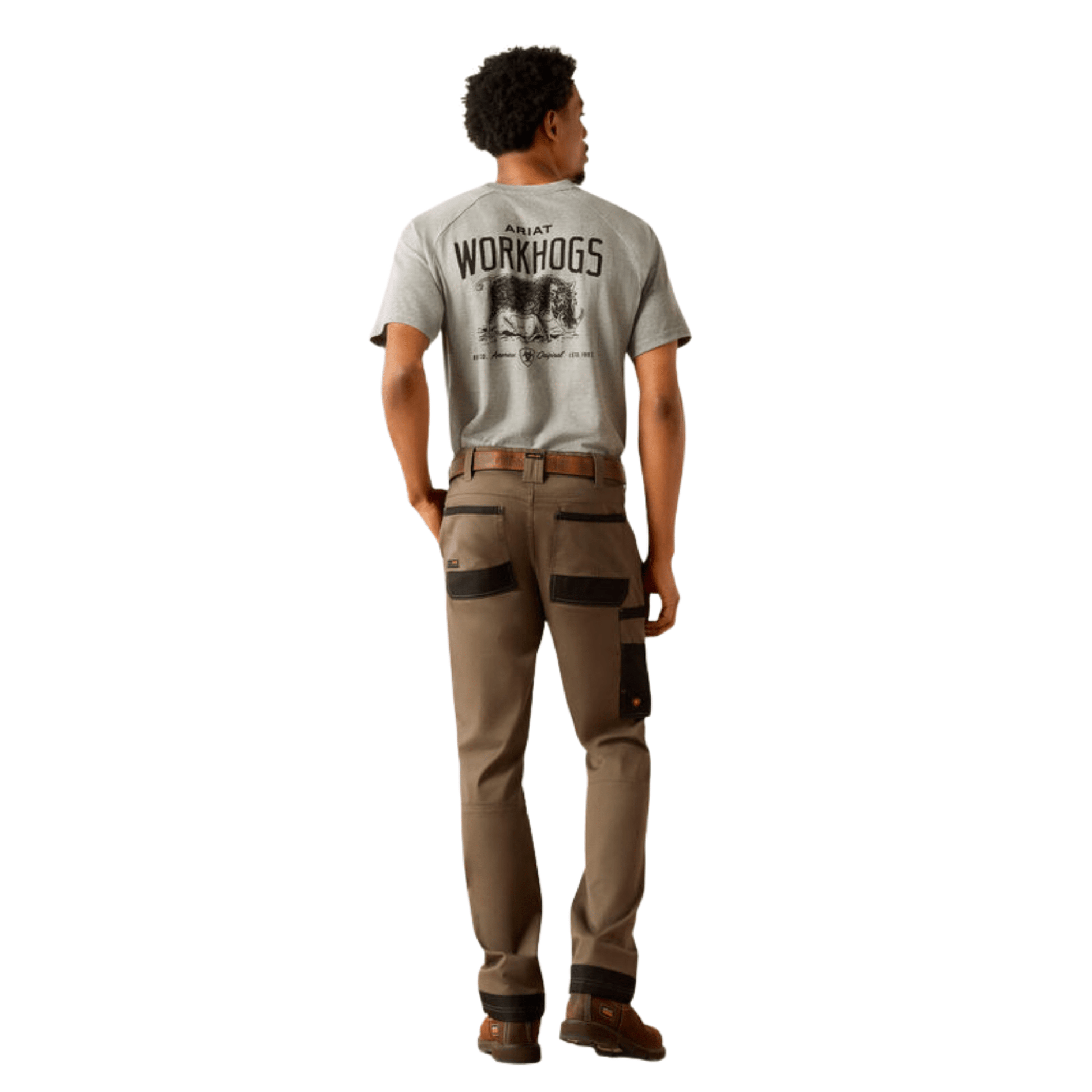 Ariat Men's M5 Straight DuraStretch Cargo Pant - Fox Hunter by Lenny's Shoe & Apparel