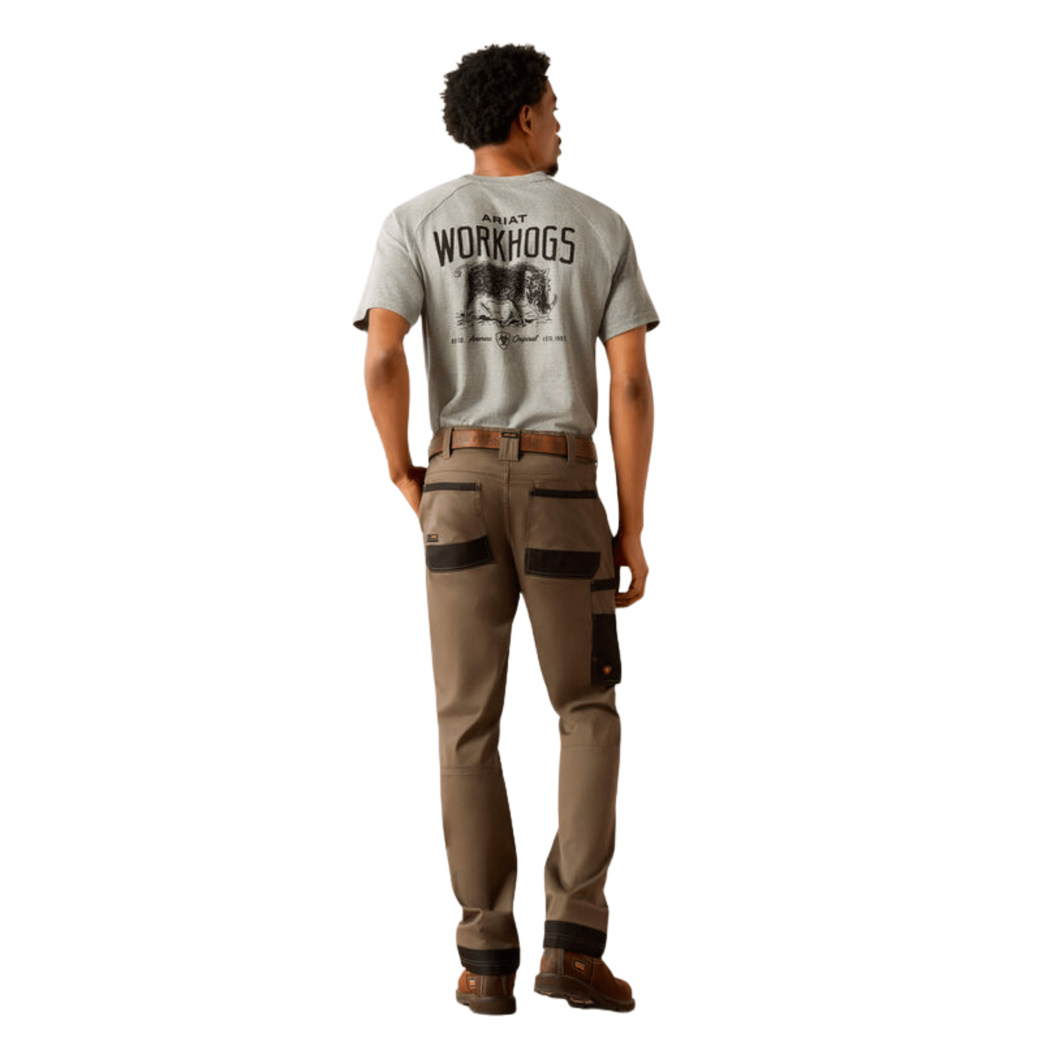 Ariat Men's M5 Straight DuraStretch Cargo Pant - Fox Hunter by Lenny's Shoe & Apparel