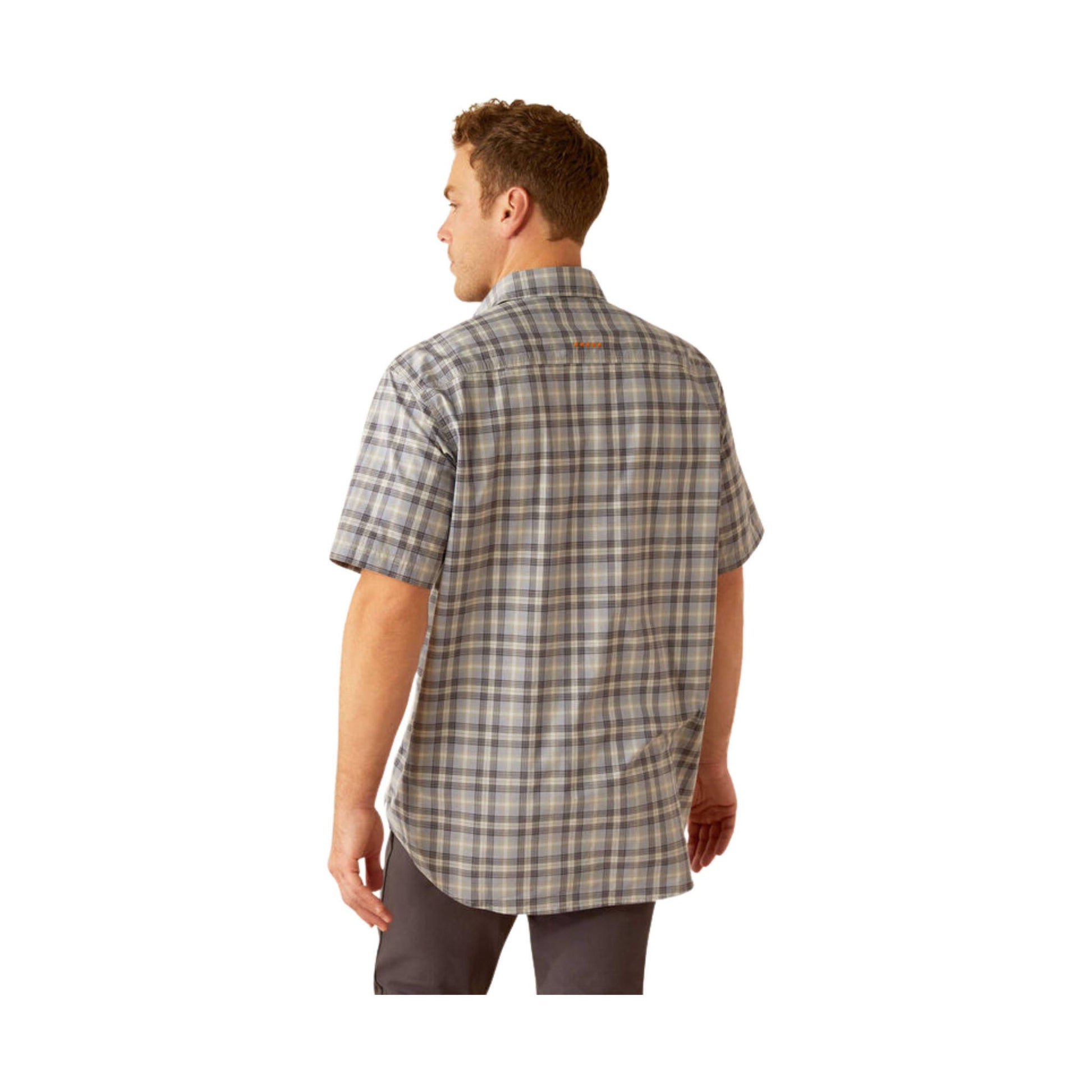 Ariat Men's Made Tough Durastretch Work Shirt - Wild Dove by Lenny's Shoe & Apparel
