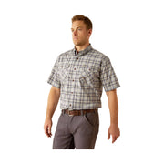 Ariat Men's Made Tough Durastretch Work Shirt - Wild Dove by Lenny's Shoe & Apparel