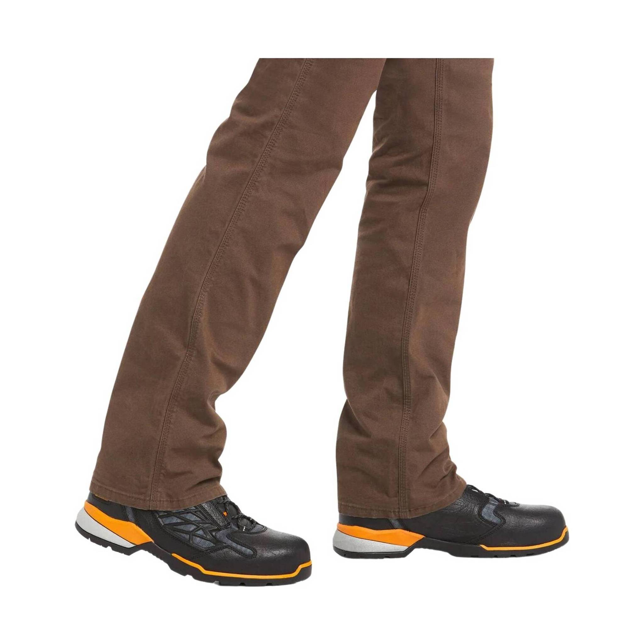 Ariat Men's Rebar M4 Durastretch Straight Leg Work Pant - Brown by Lenny's Shoe & Apparel