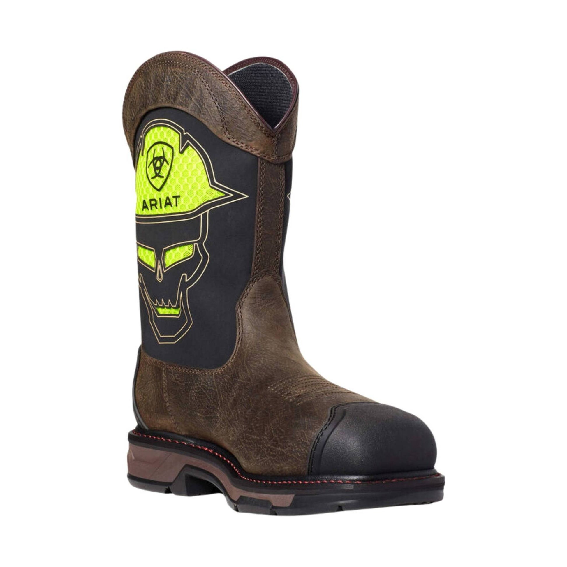 Ariat Men's WorkHog XT VentTEK Bold Waterproof Carbon Toe Work Boot - Iron Coffee by Lenny's Shoe & Apparel