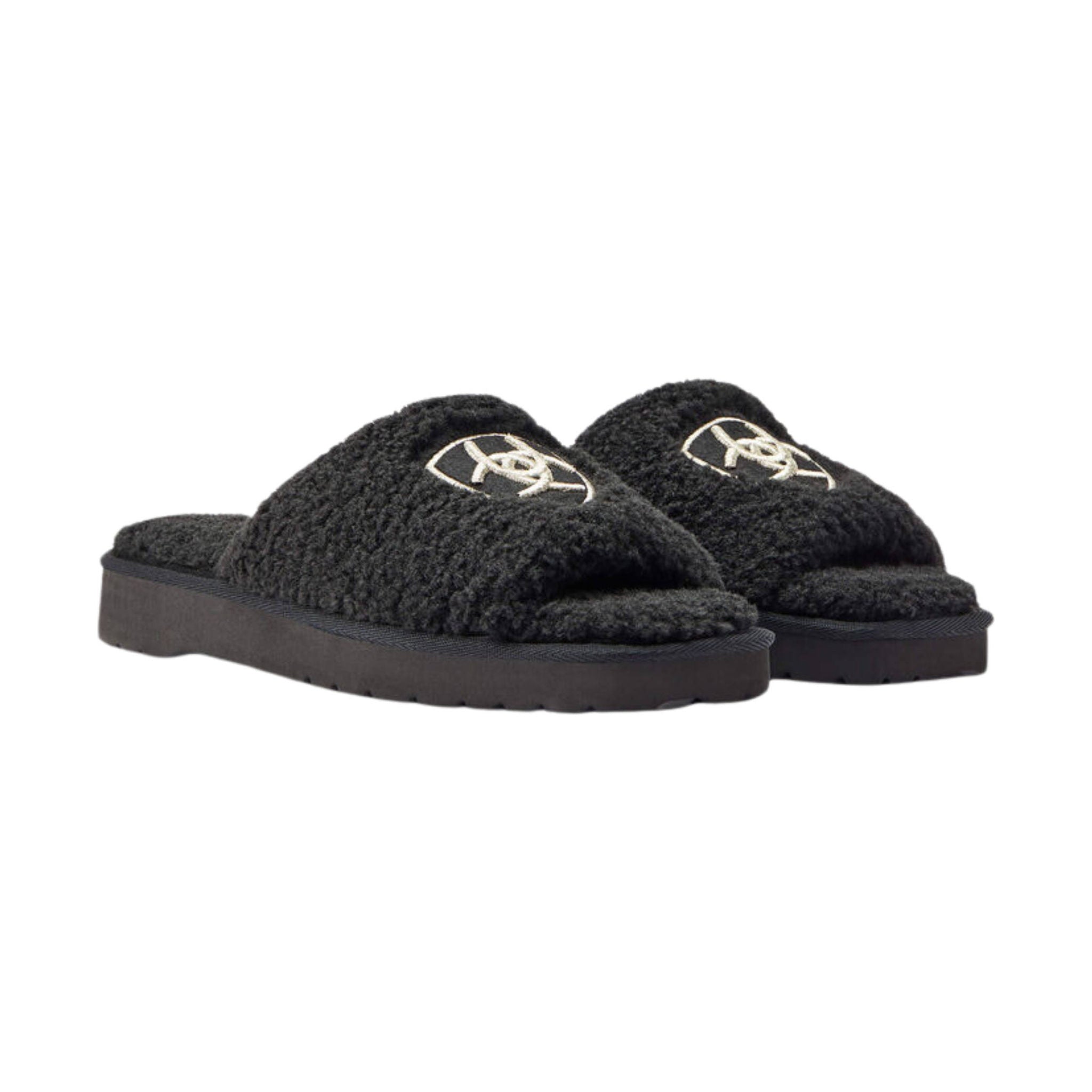 Ariat Women's Cozy Slide Slippers - Black by Lenny's Shoe & Apparel