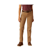 Ariat Women's Rebar PR Made Tough Straight Pant - Field Khaki by Lenny's Shoe & Apparel
