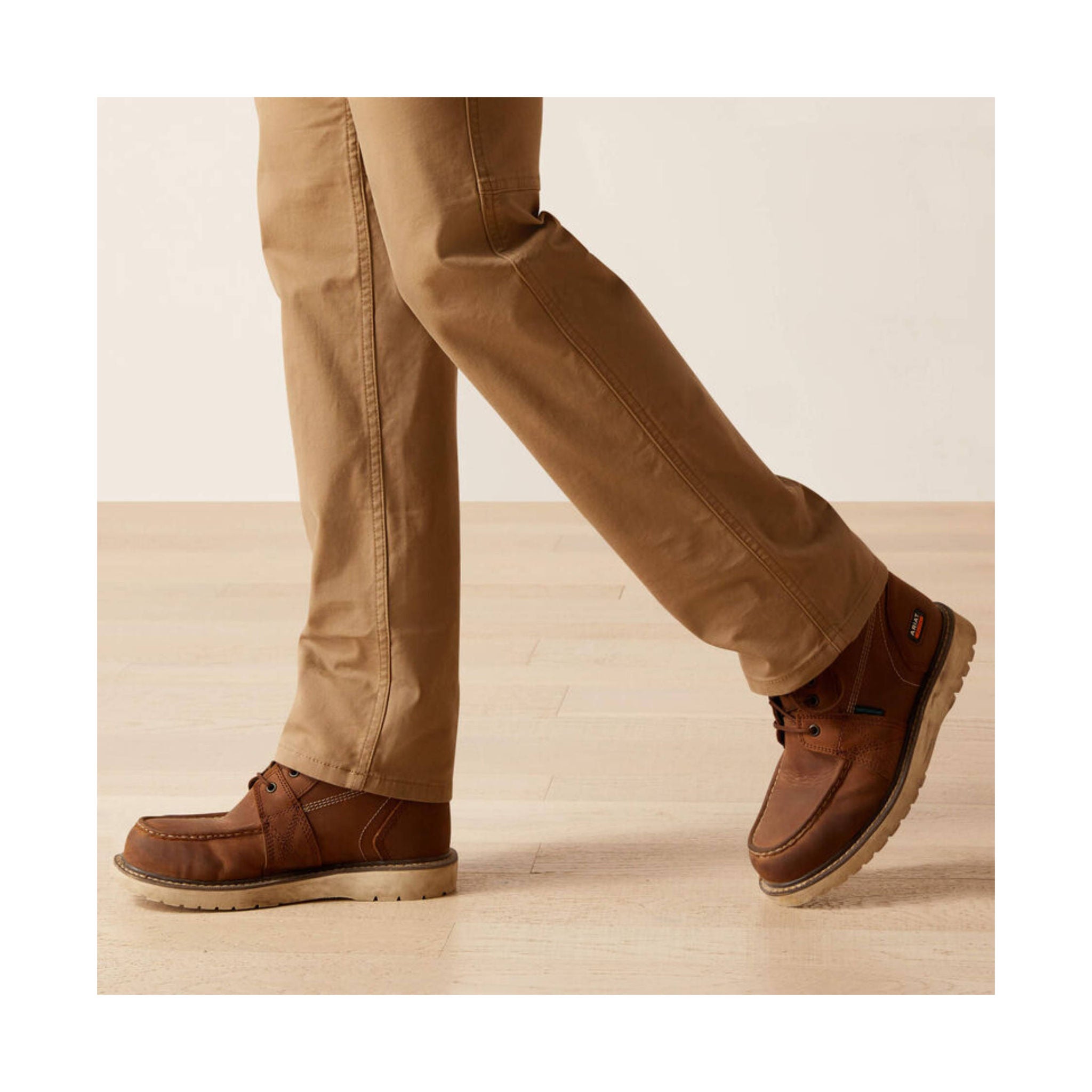 Ariat Women's Rebar PR Made Tough Straight Pant - Field Khaki by Lenny's Shoe & Apparel