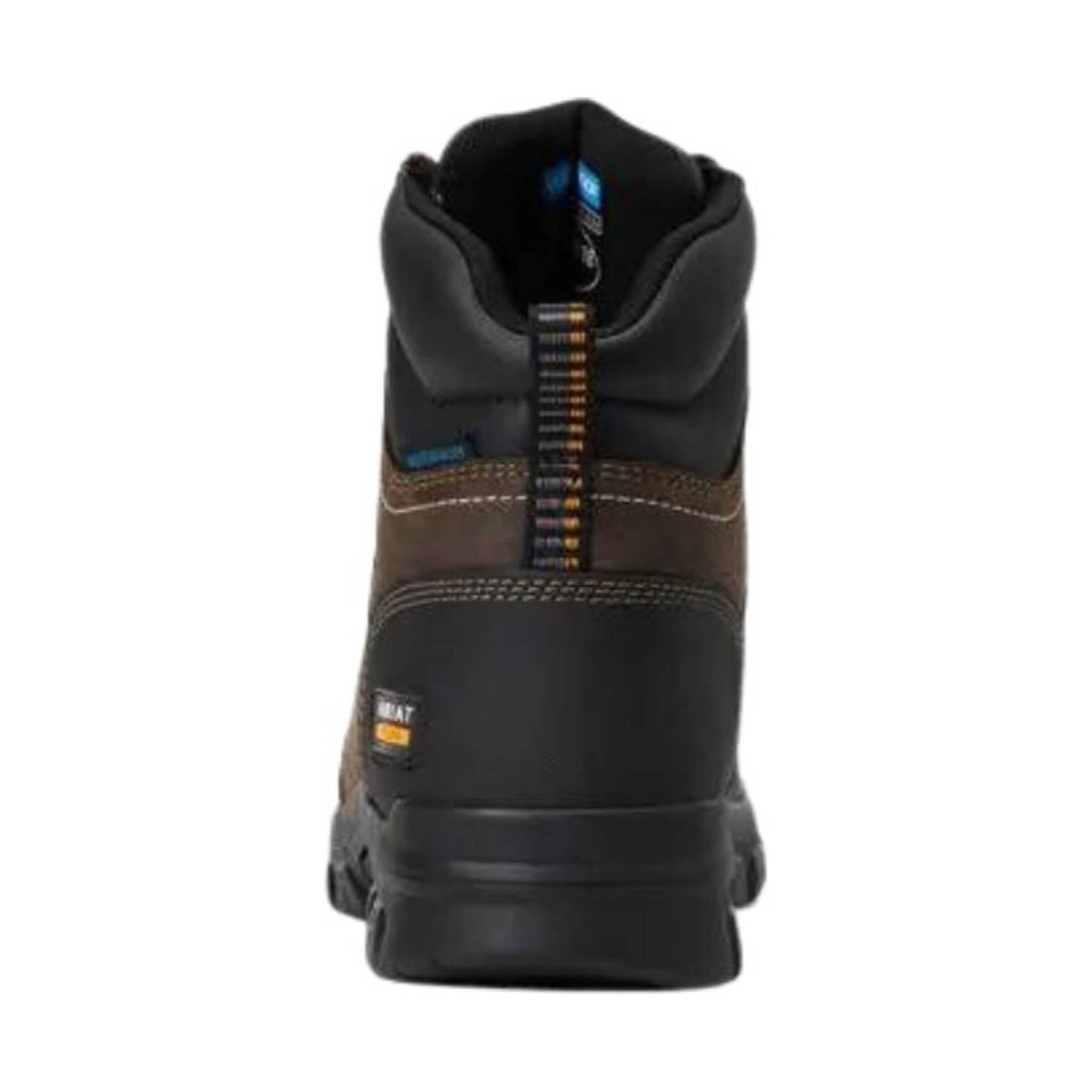 Ariat Women's Treadfast 6in Waterproof Steel Toe Work Boot - Dark Brown by Lenny's Shoe & Apparel