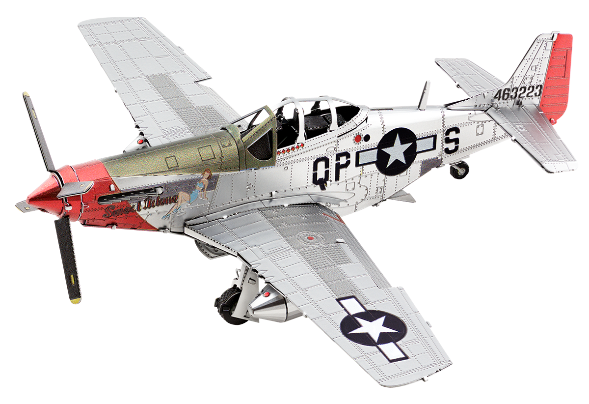 Metal Model Kit Aviation Airplane Mustang Sweet Arlene P-51D by Homeportonline