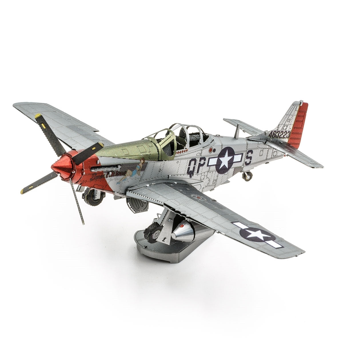 Metal Model Kit Aviation Airplane Mustang Sweet Arlene P-51D by Homeportonline