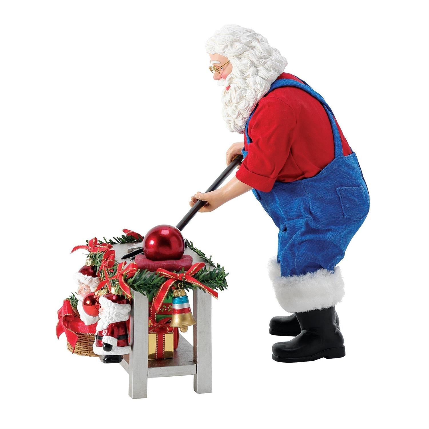 Hand Blown Keepsakes - Santa Figurine