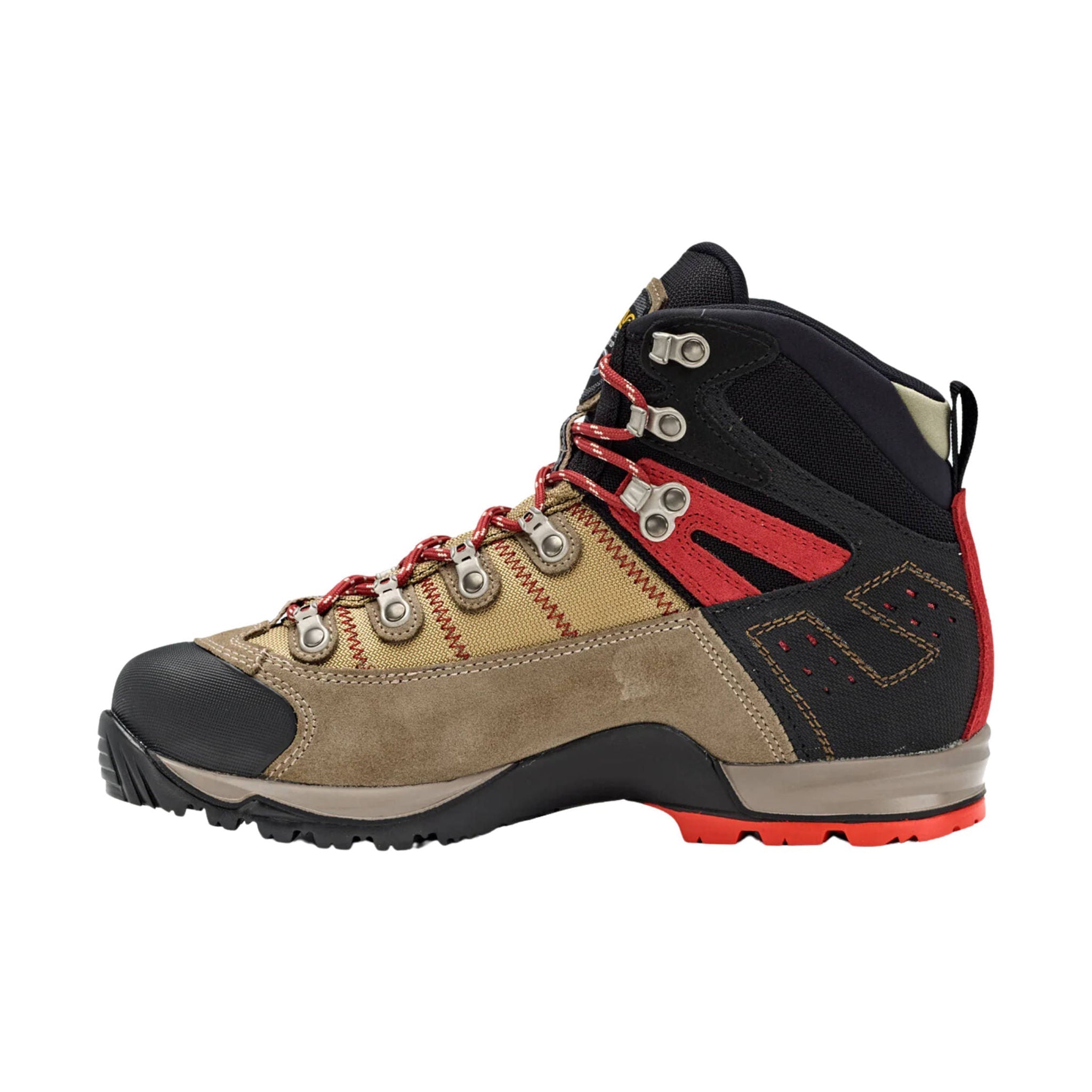 Asolo Men's Fugitive GTX Hiking Boot - Wool/Black/Red by Lenny's Shoe & Apparel