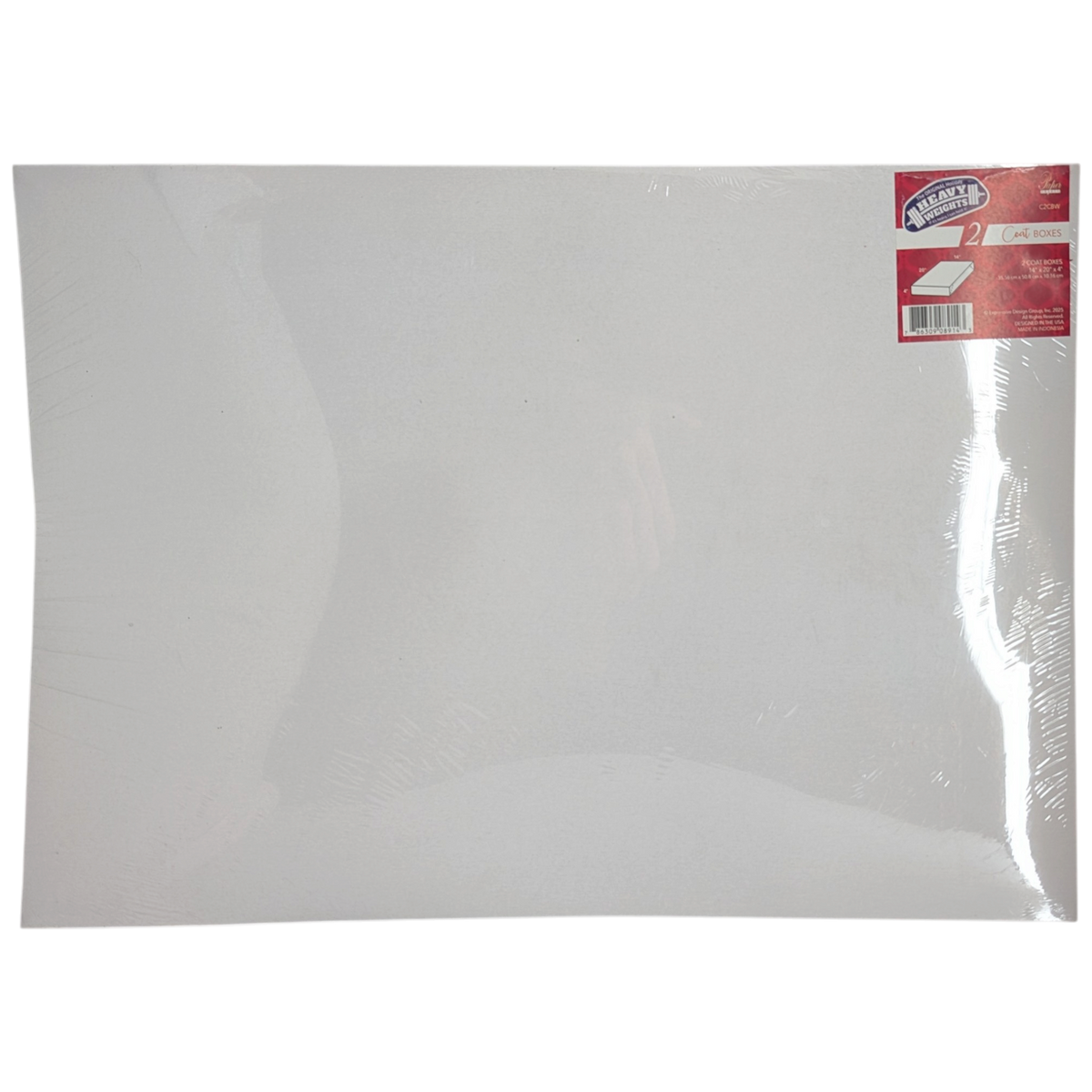 Heavyweights Coat - White 2 Pack