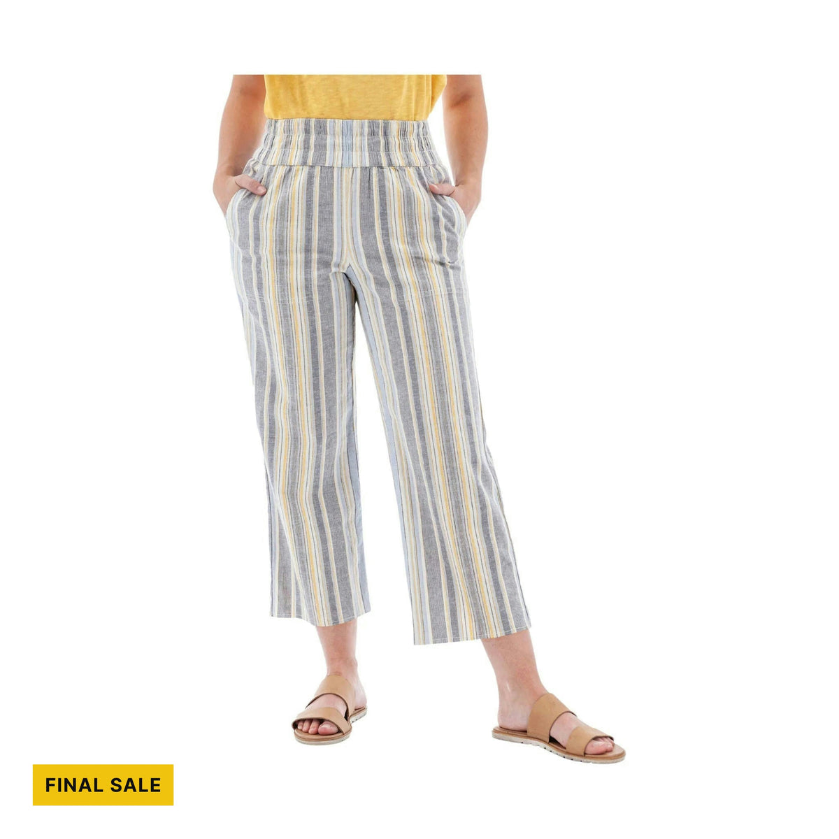 Aventura Women's Shoreline Crop Pant - Cashmere Blue