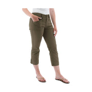 Aventura Women's Arden Organic Cotton Crop Pant - Grape Leaf by Lenny's Shoe & Apparel