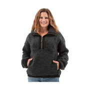 Aventura Women's Astoria Fleece Top - Anthracite by Lenny's Shoe & Apparel