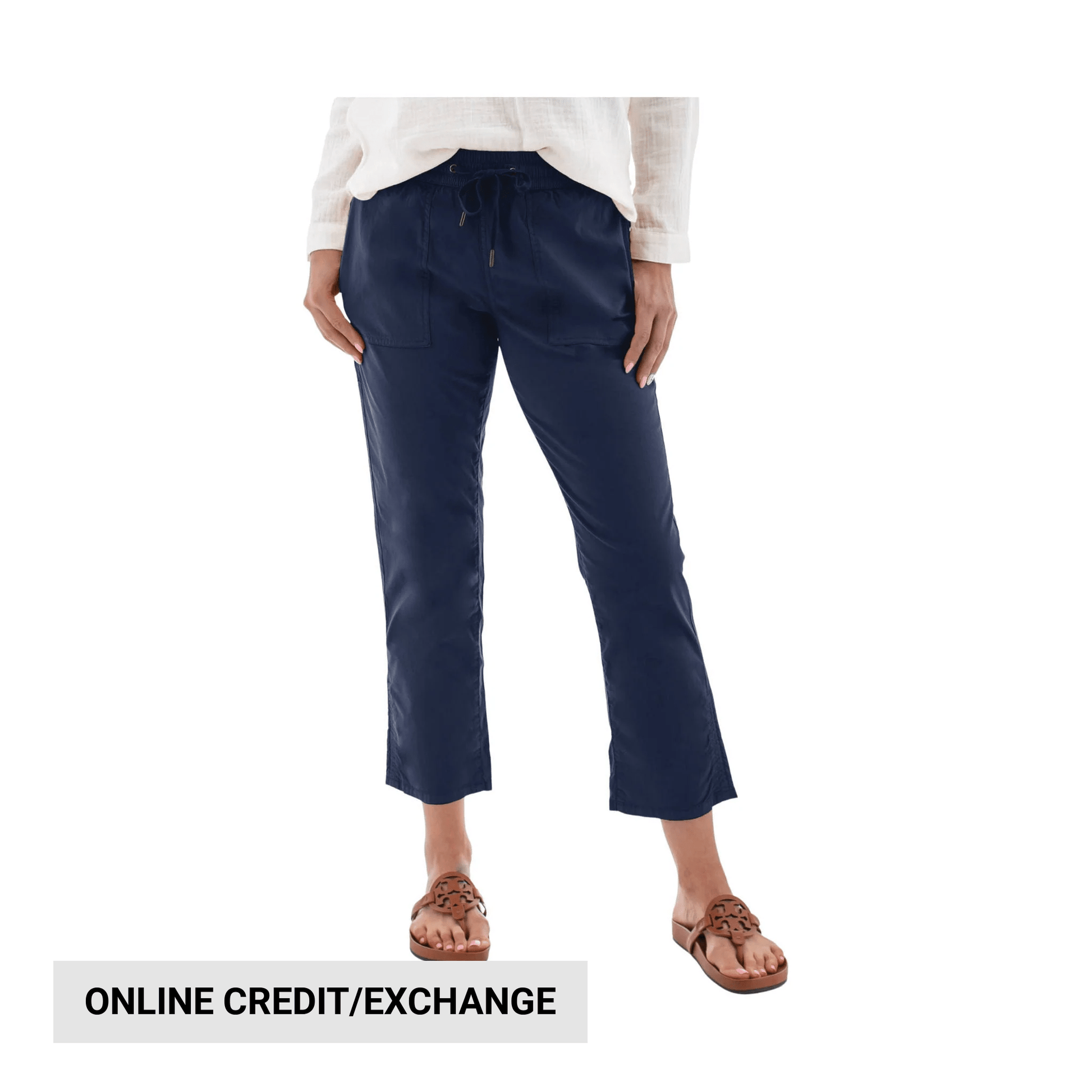 Aventura Women's Ballard Ankle Pant - Black Iris by Lenny's Shoe & Apparel