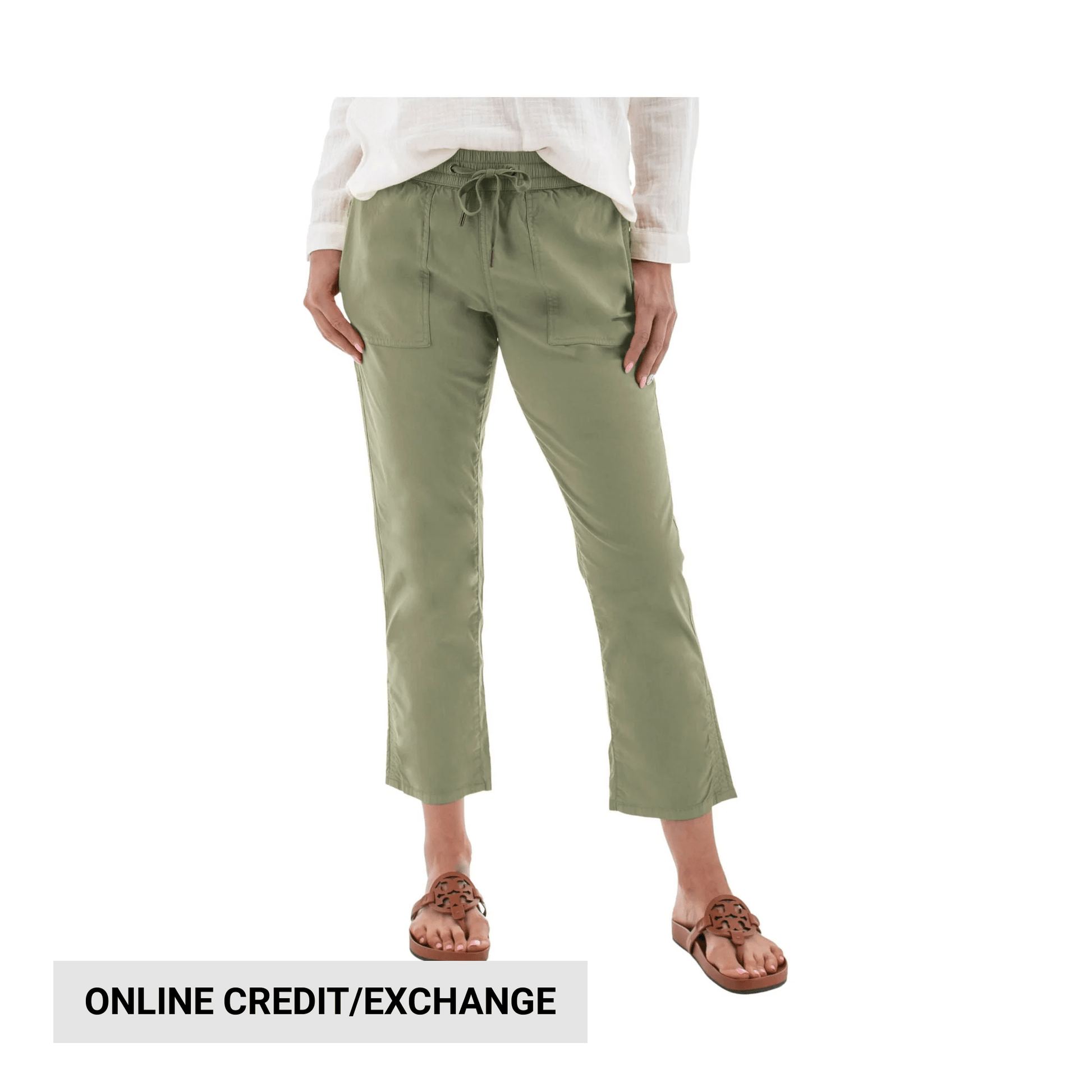Aventura Women's Ballard Ankle Pant - Oil Green by Lenny's Shoe & Apparel