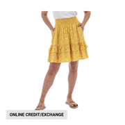 Aventura Women's Dell Skirt - Golden Cream by Lenny's Shoe & Apparel