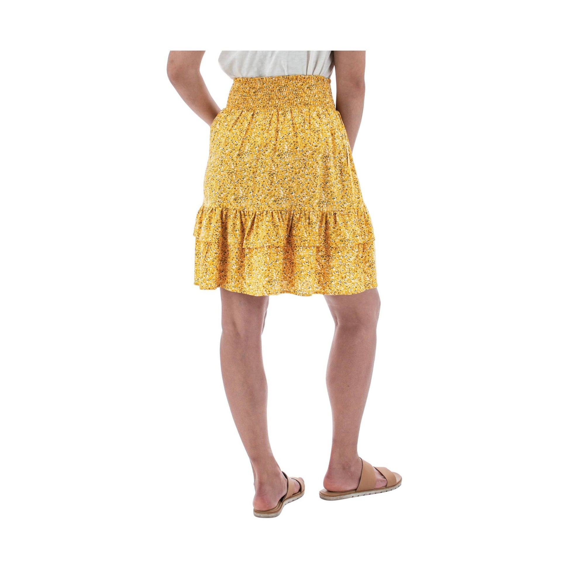 Aventura Women's Dell Skirt - Golden Cream by Lenny's Shoe & Apparel