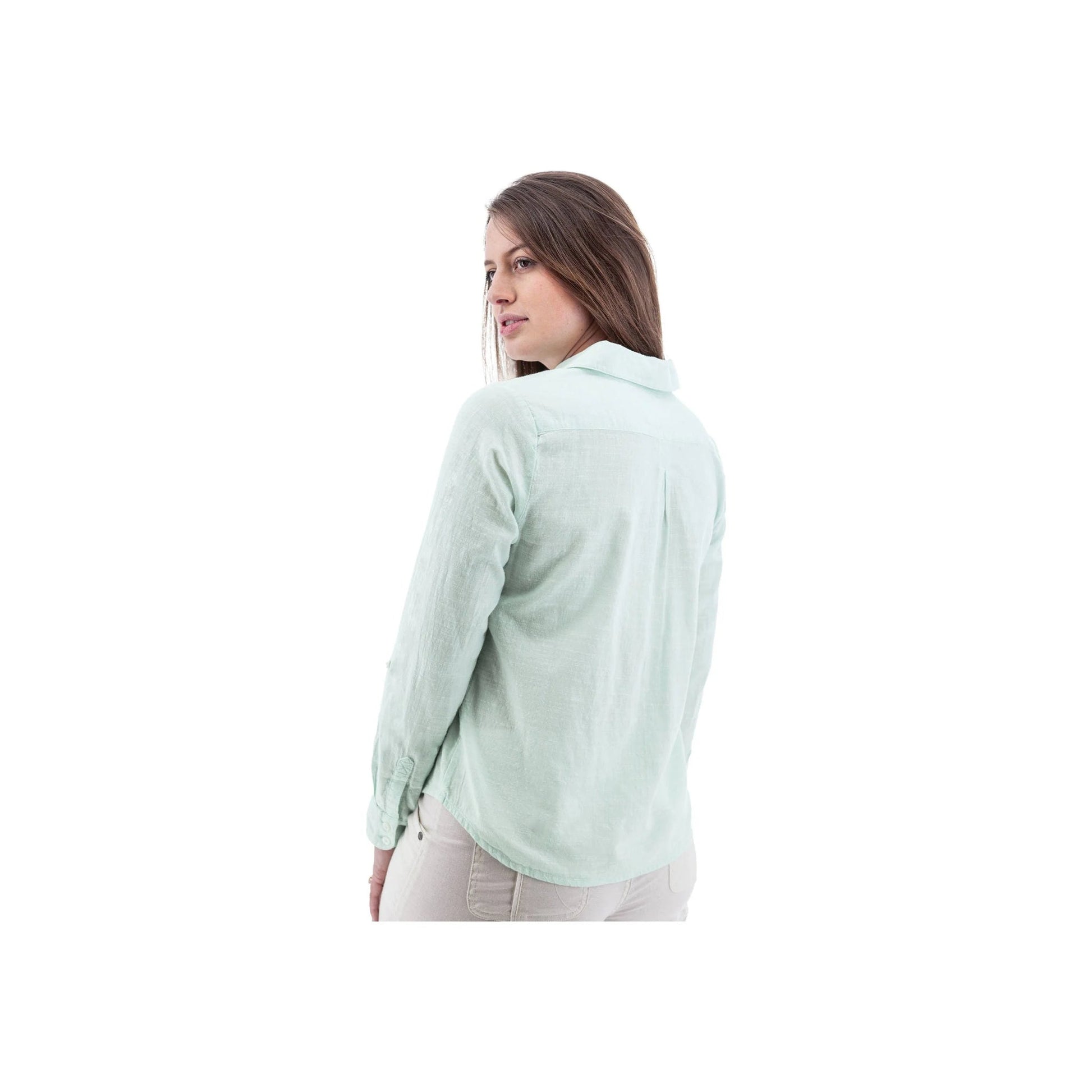 Aventura Women's Devon Popover Top - Fair Aqua by Lenny's Shoe & Apparel
