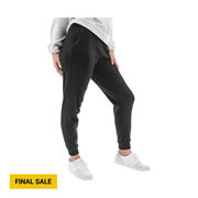 Aventura Women's Dog Walker Fleece Jogger - Black by Lenny's Shoe & Apparel