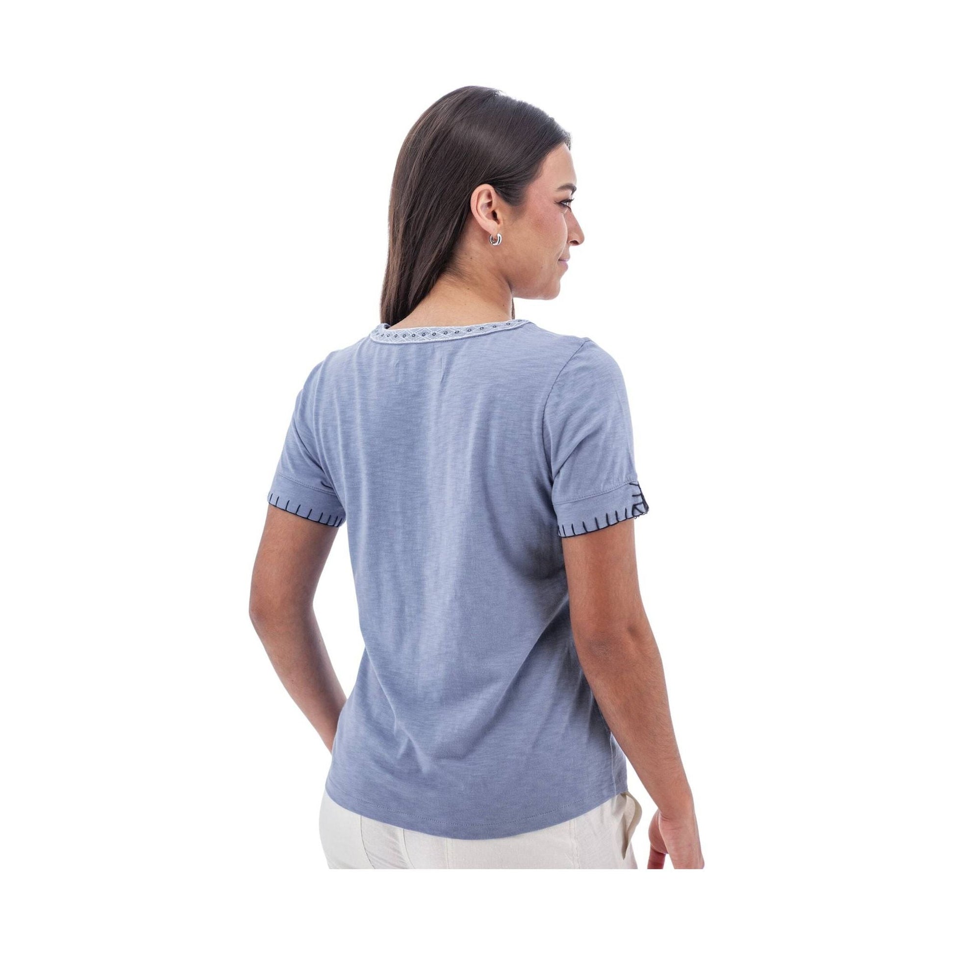 Aventura Women's Ellis Short Sleeve Top - English Manor by Lenny's Shoe & Apparel