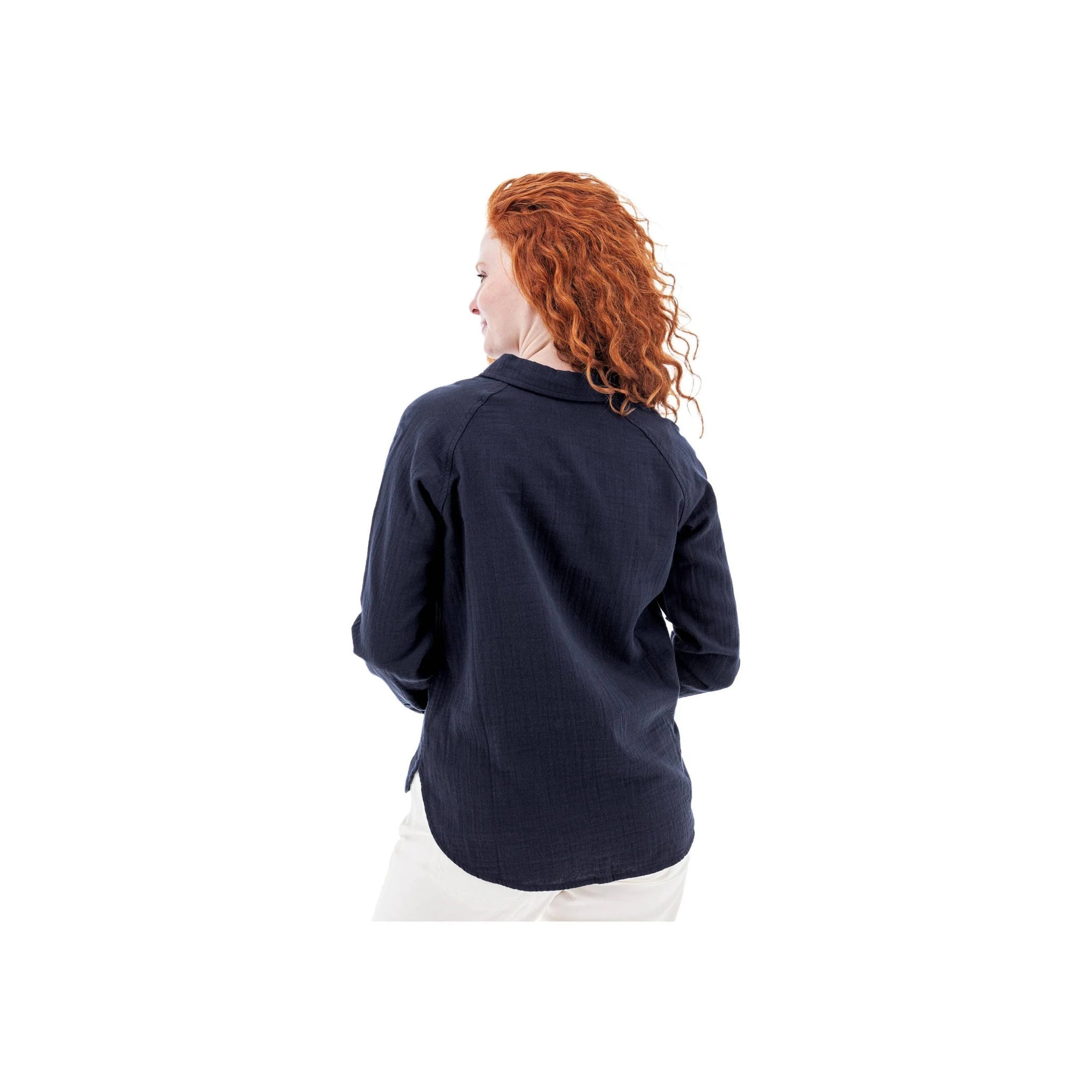 Aventura Women's Kelford Organic Long Sleeve Top - Sky Captain by Lenny's Shoe & Apparel