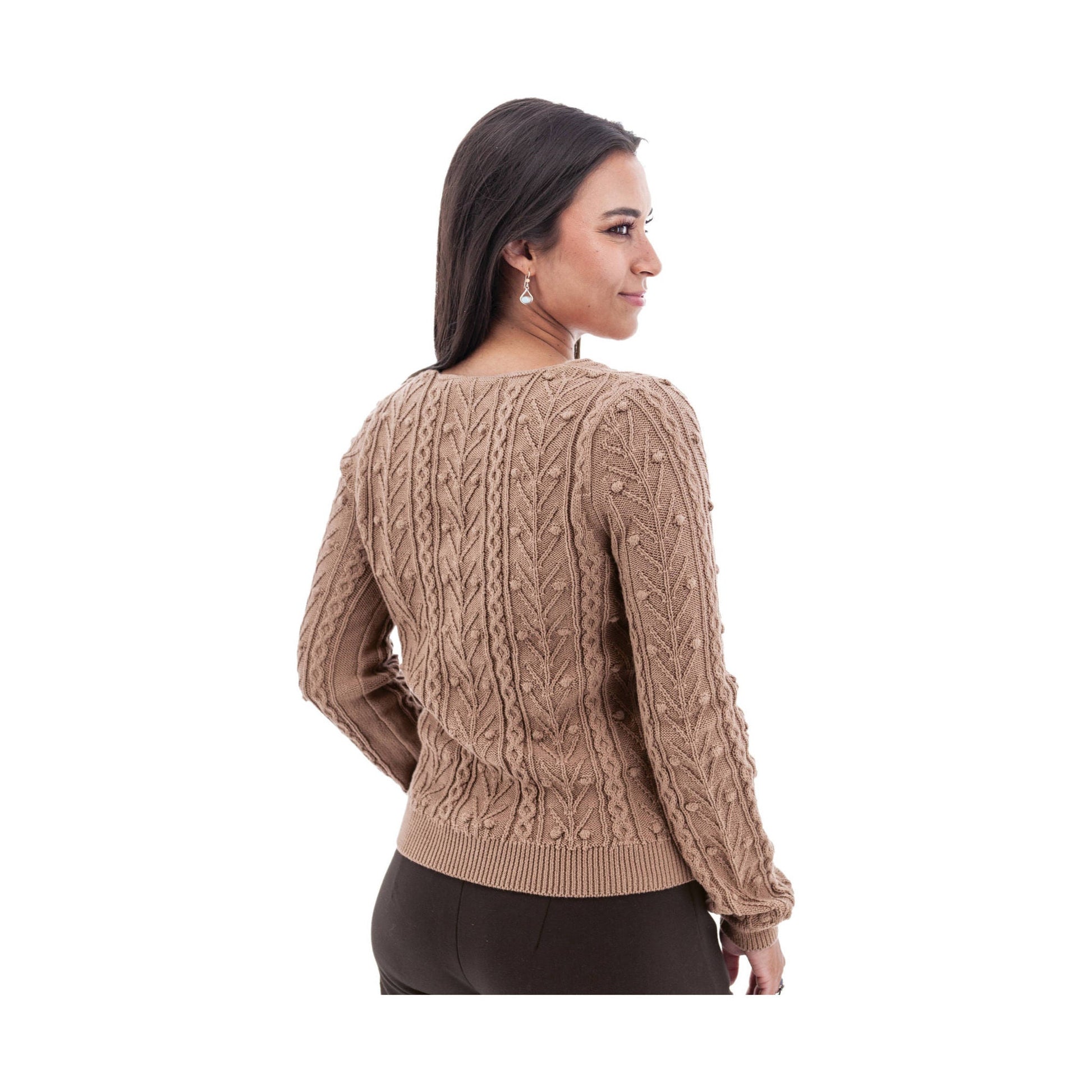 Aventura Women's Kincade Organic Cotton Sweater - Chanterelle by Lenny's Shoe & Apparel