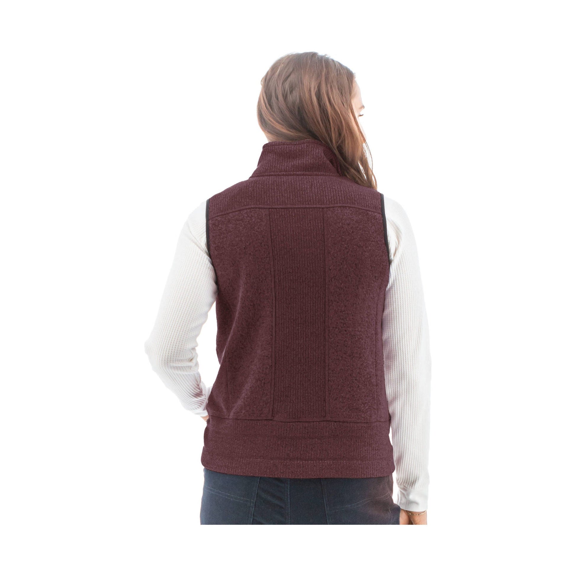 Aventura Women's Kinsley Vest - Catawba Grape by Lenny's Shoe & Apparel