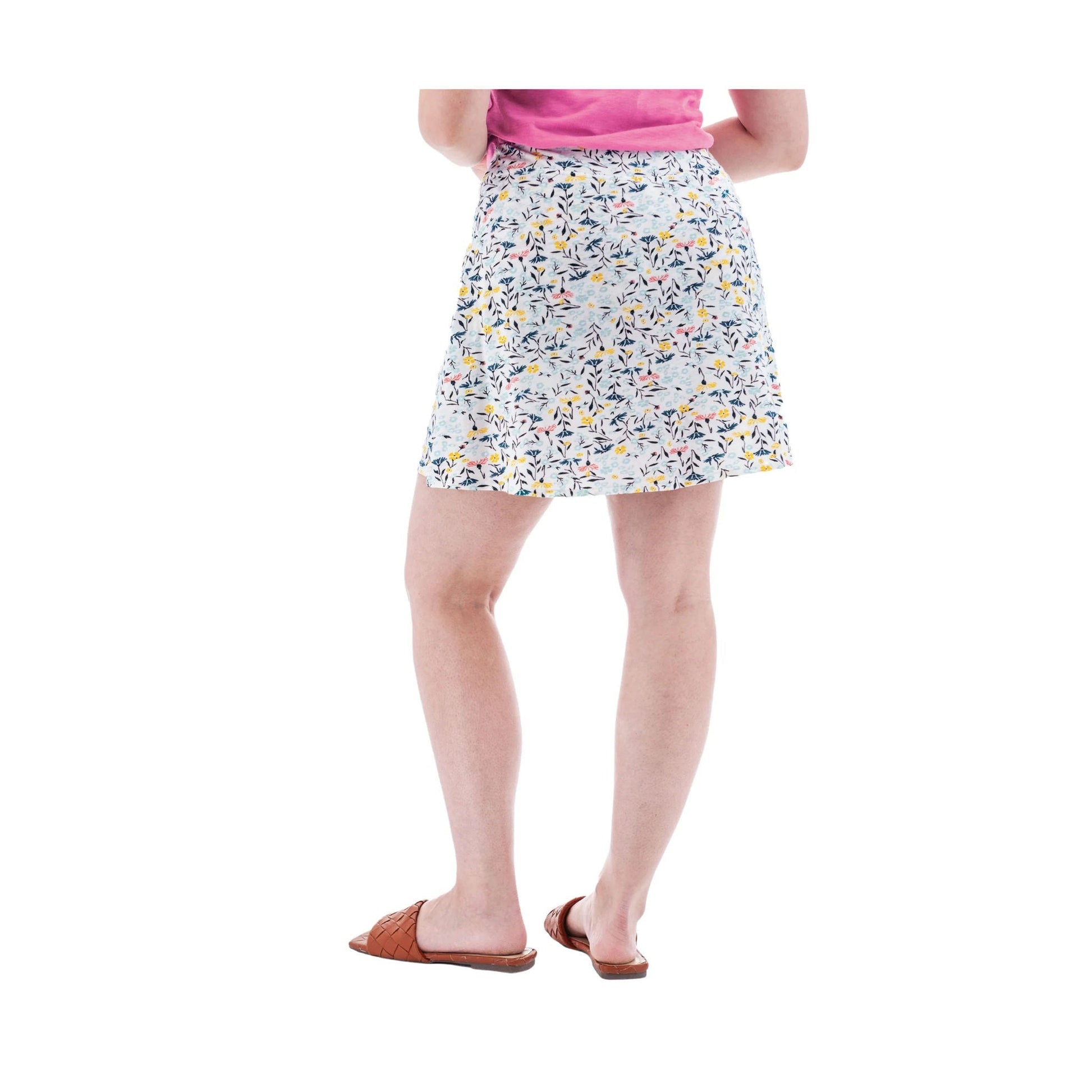 Aventura Women's Linden Print Swing Skort - Multi by Lenny's Shoe & Apparel