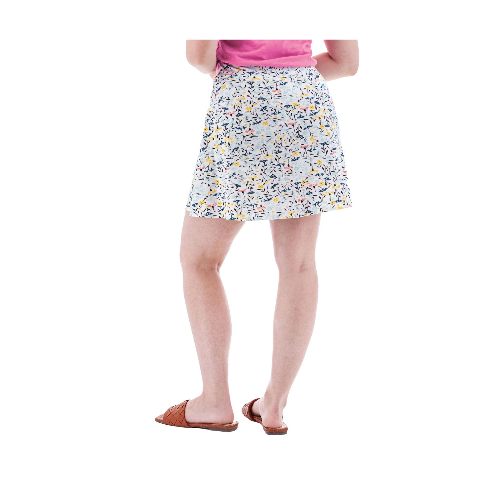 Aventura Women's Linden Print Swing Skort - Multi by Lenny's Shoe & Apparel