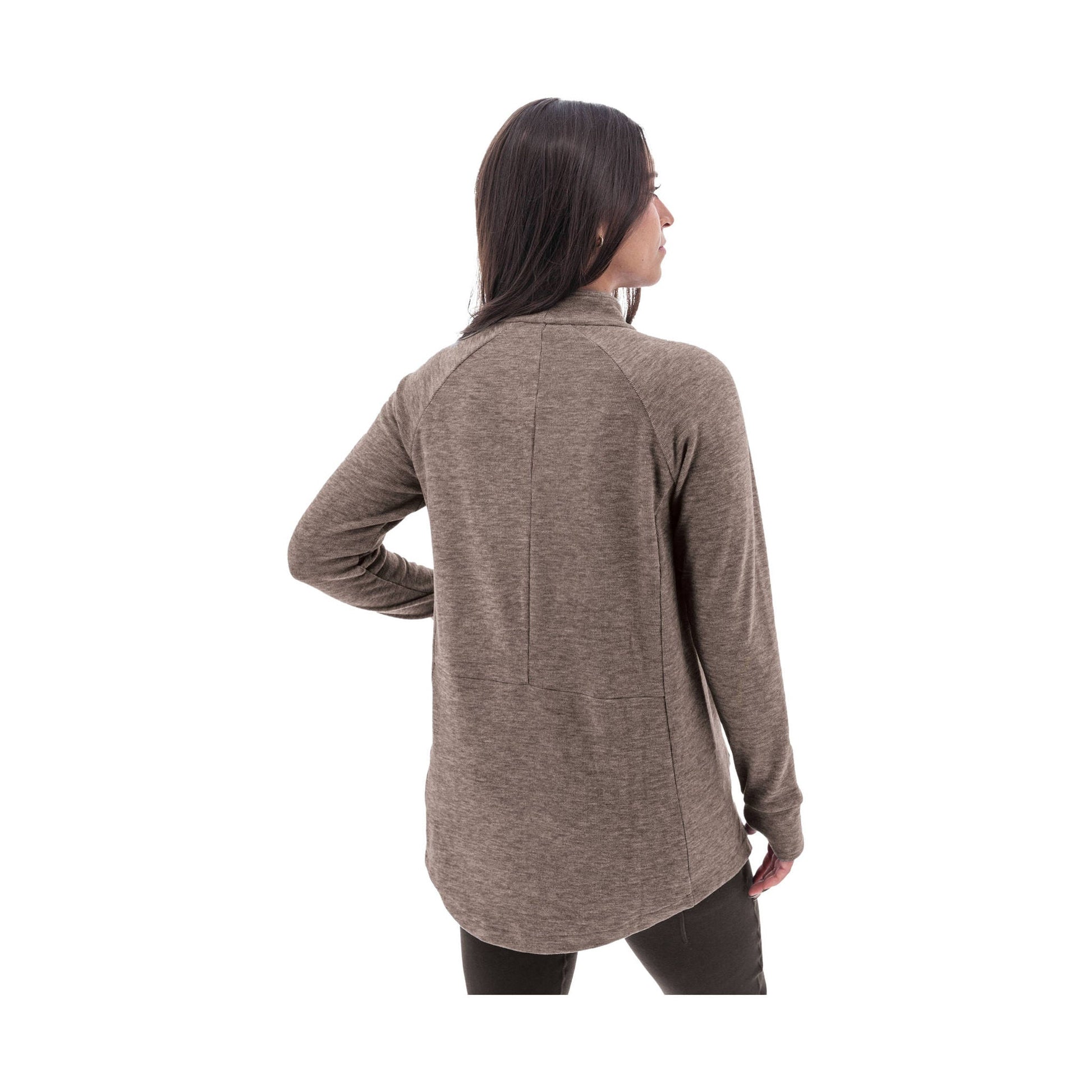 Aventura Women's McKenna Fleece Tunic - Black Coffee by Lenny's Shoe & Apparel