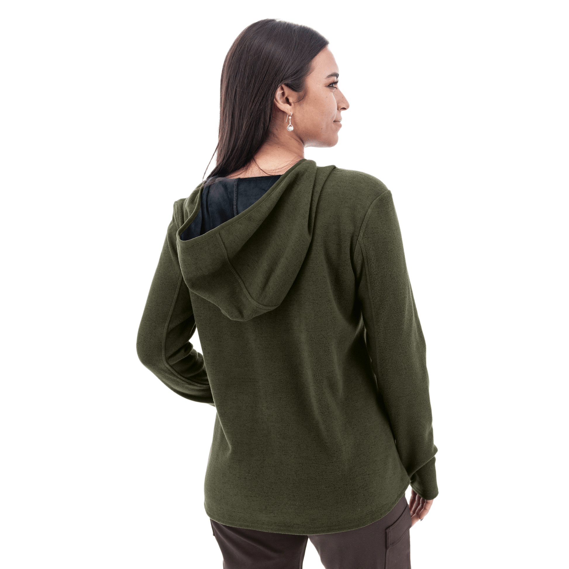 Aventura Women's Perfect Fleece Hoodie - Rosin by Lenny's Shoe & Apparel