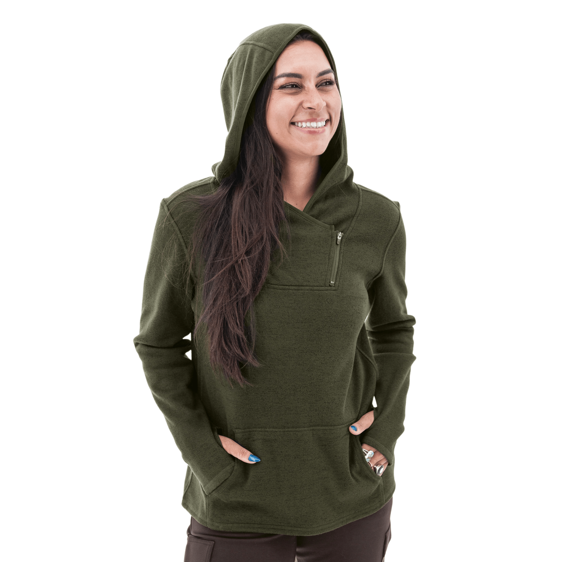 Aventura Women's Perfect Fleece Hoodie - Rosin by Lenny's Shoe & Apparel
