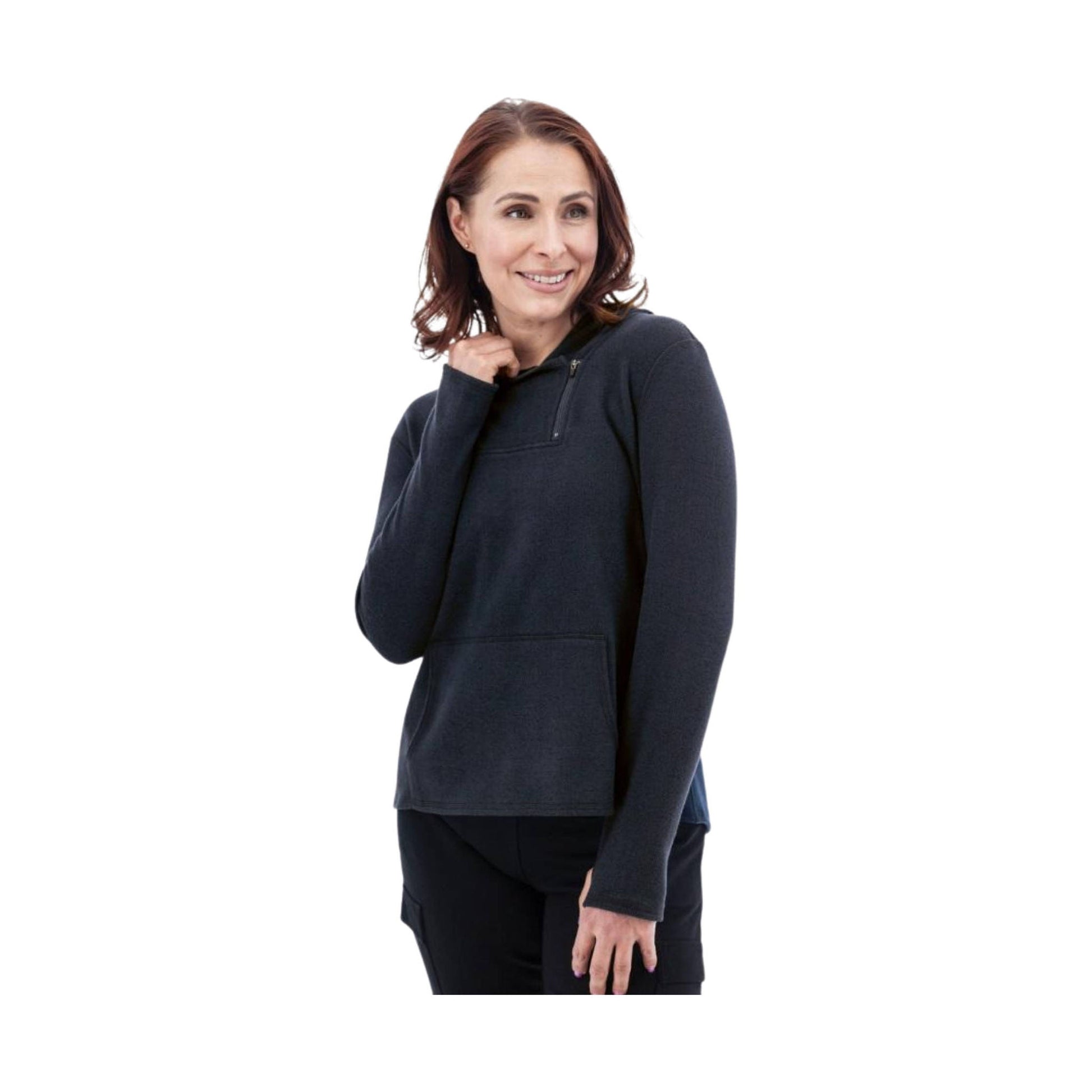 Aventura Women's Perfect Fleece Hoodie - Sky Captain - ONLINE STORE CREDIT/EXCHANGE ONLY by Lenny's Shoe & Apparel
