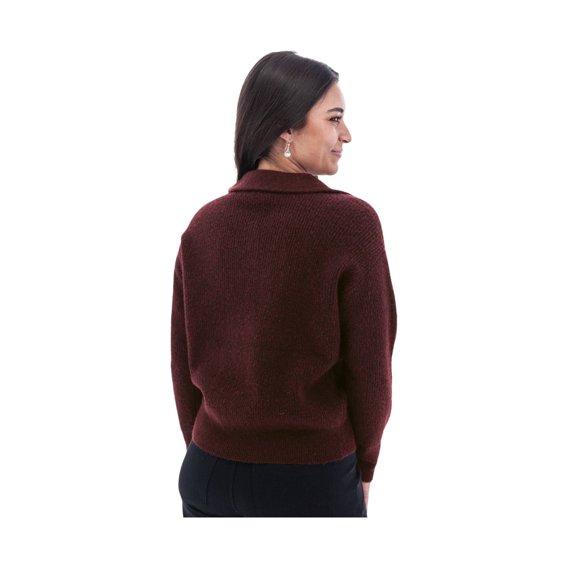 Aventura Women's Quincy Sweater - Sun-Dried Tomato by Lenny's Shoe & Apparel