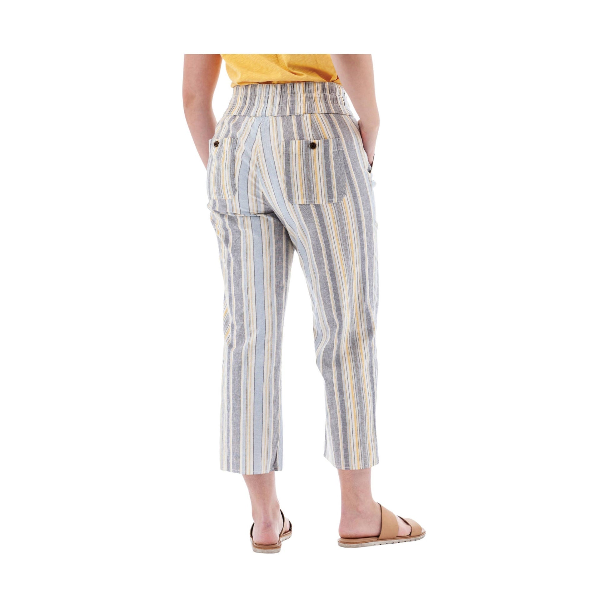 Aventura Women's Shoreline Crop Pant - Cashmere Blue by Lenny's Shoe & Apparel