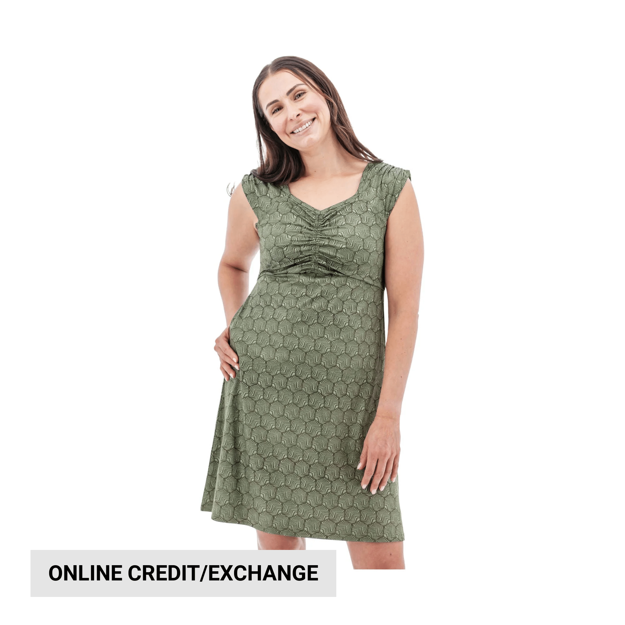 Aventura Women's Soledad Dress - Olive by Lenny's Shoe & Apparel