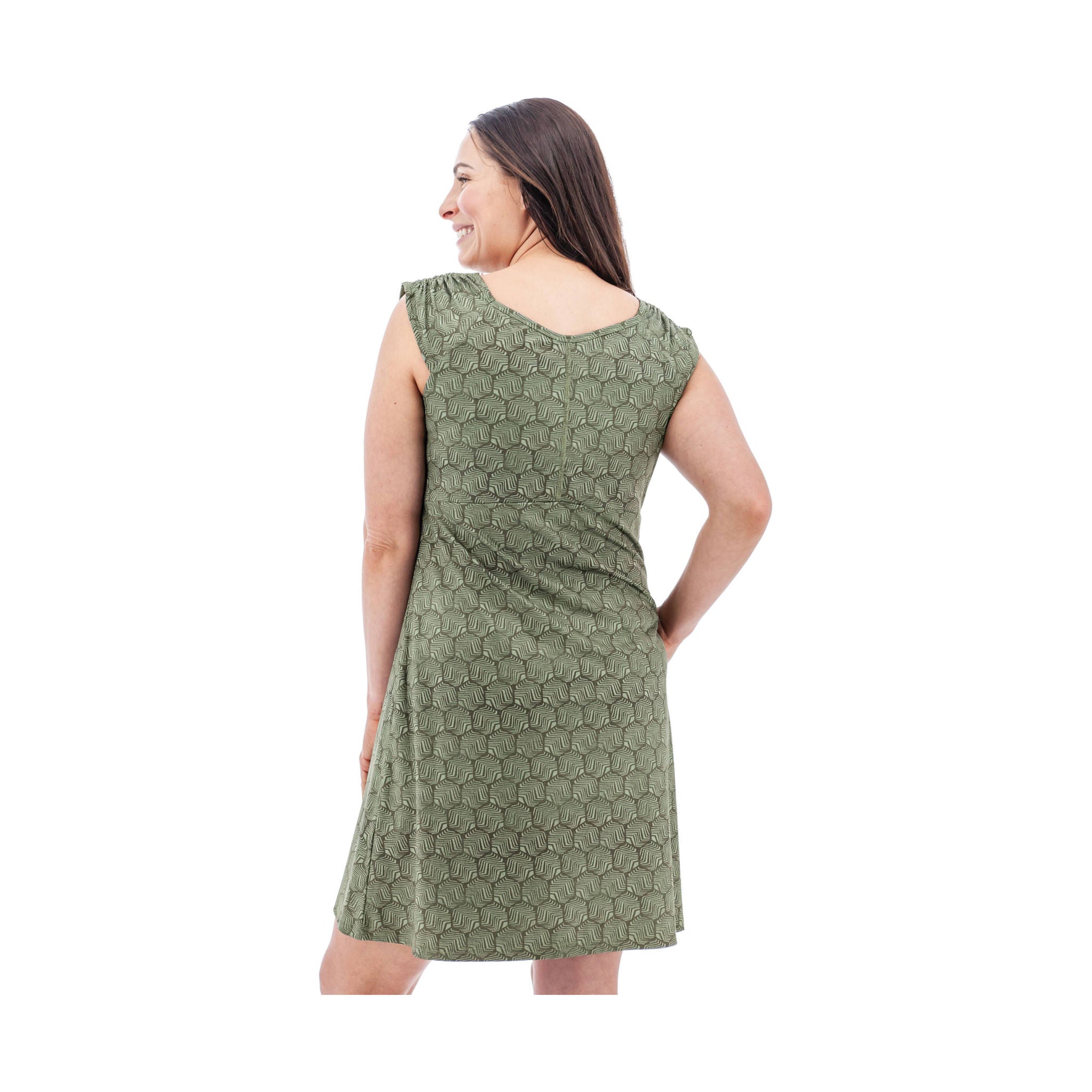 Aventura Women's Soledad Dress - Olive by Lenny's Shoe & Apparel