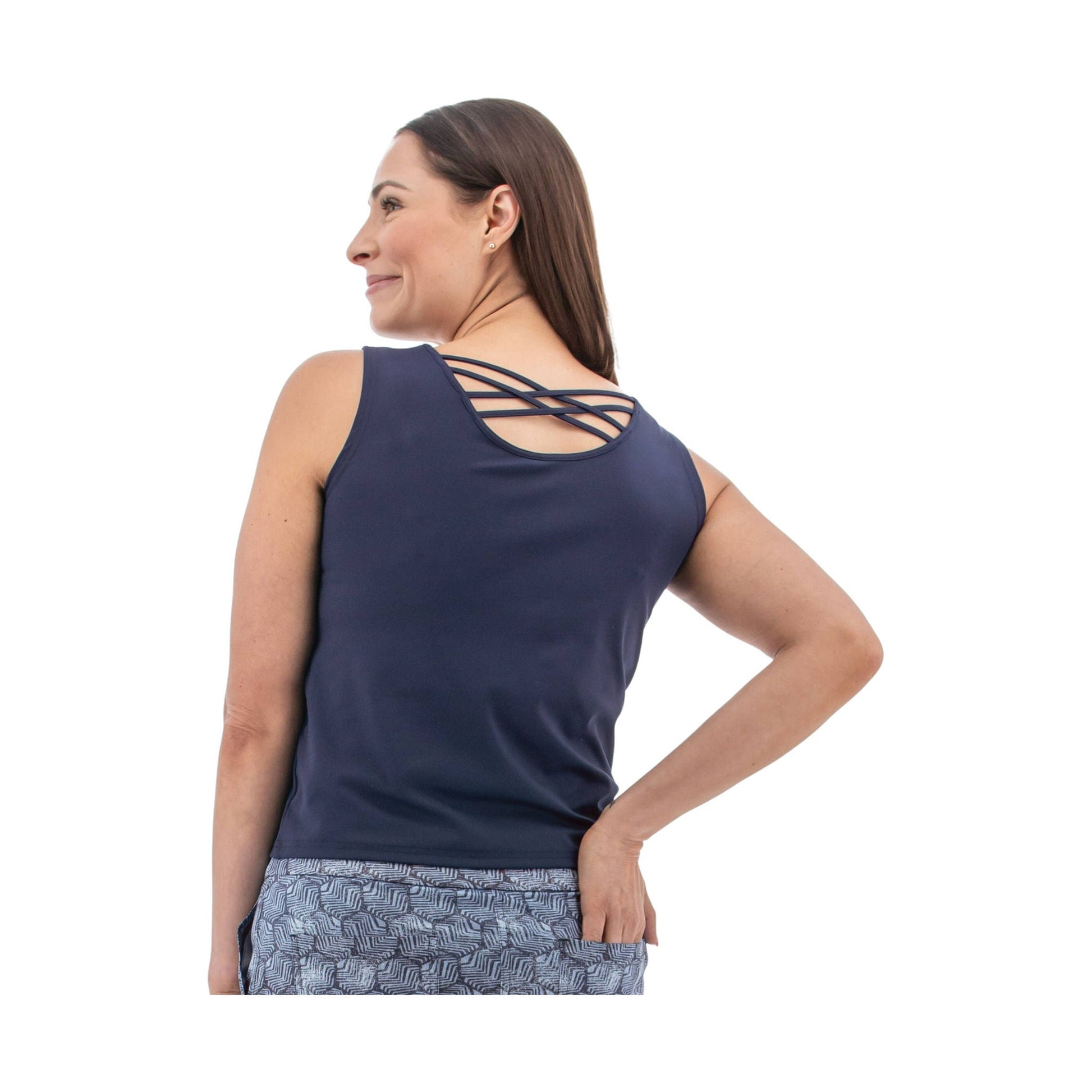 Aventura Women's Soledad Tank Top - Black Iris by Lenny's Shoe & Apparel