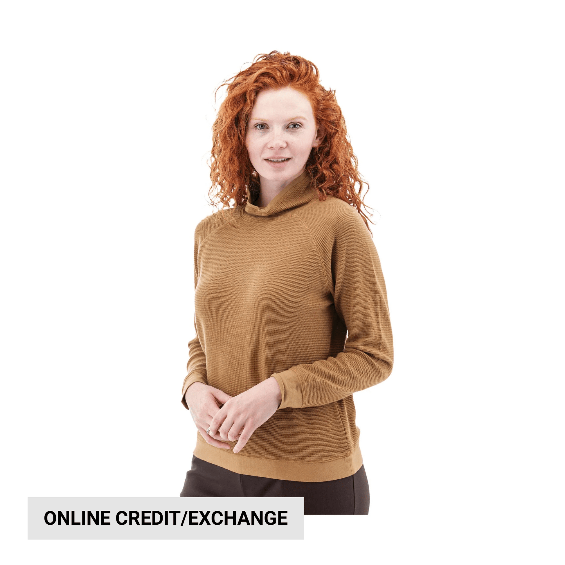 Aventura Women's Tiffi Cowl Neck Top - Tobacco Brown by Lenny's Shoe & Apparel