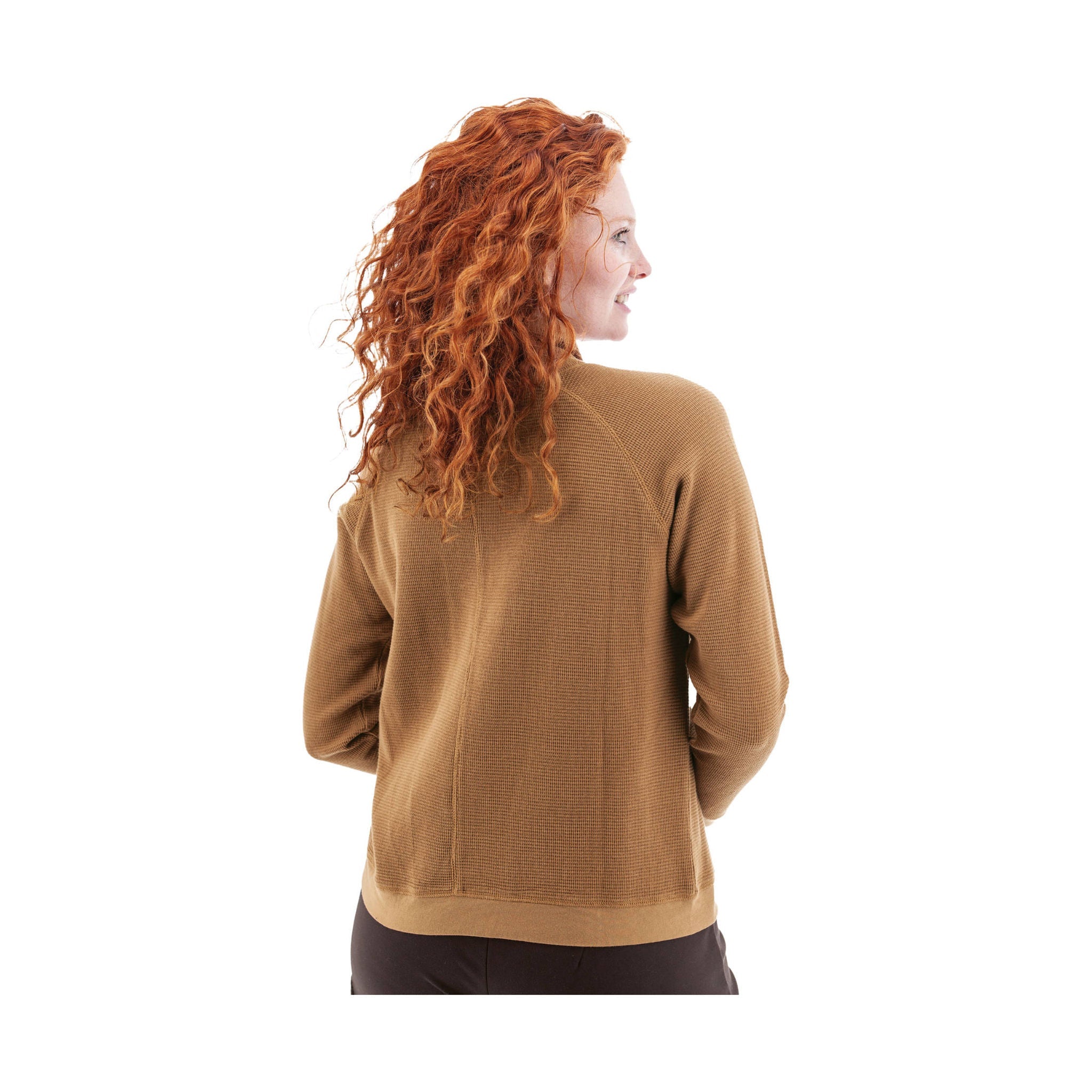 Aventura Women's Tiffi Cowl Neck Top - Tobacco Brown by Lenny's Shoe & Apparel