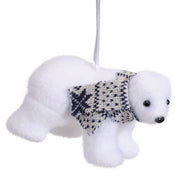 Frosty Polar Bear Ornament -
