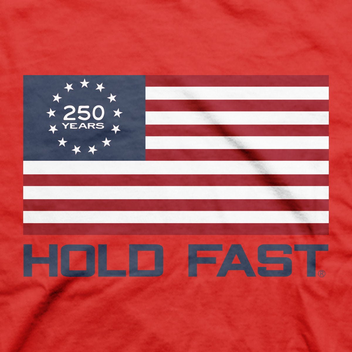 Hold Fast USA Strong Red T-Shirt -
