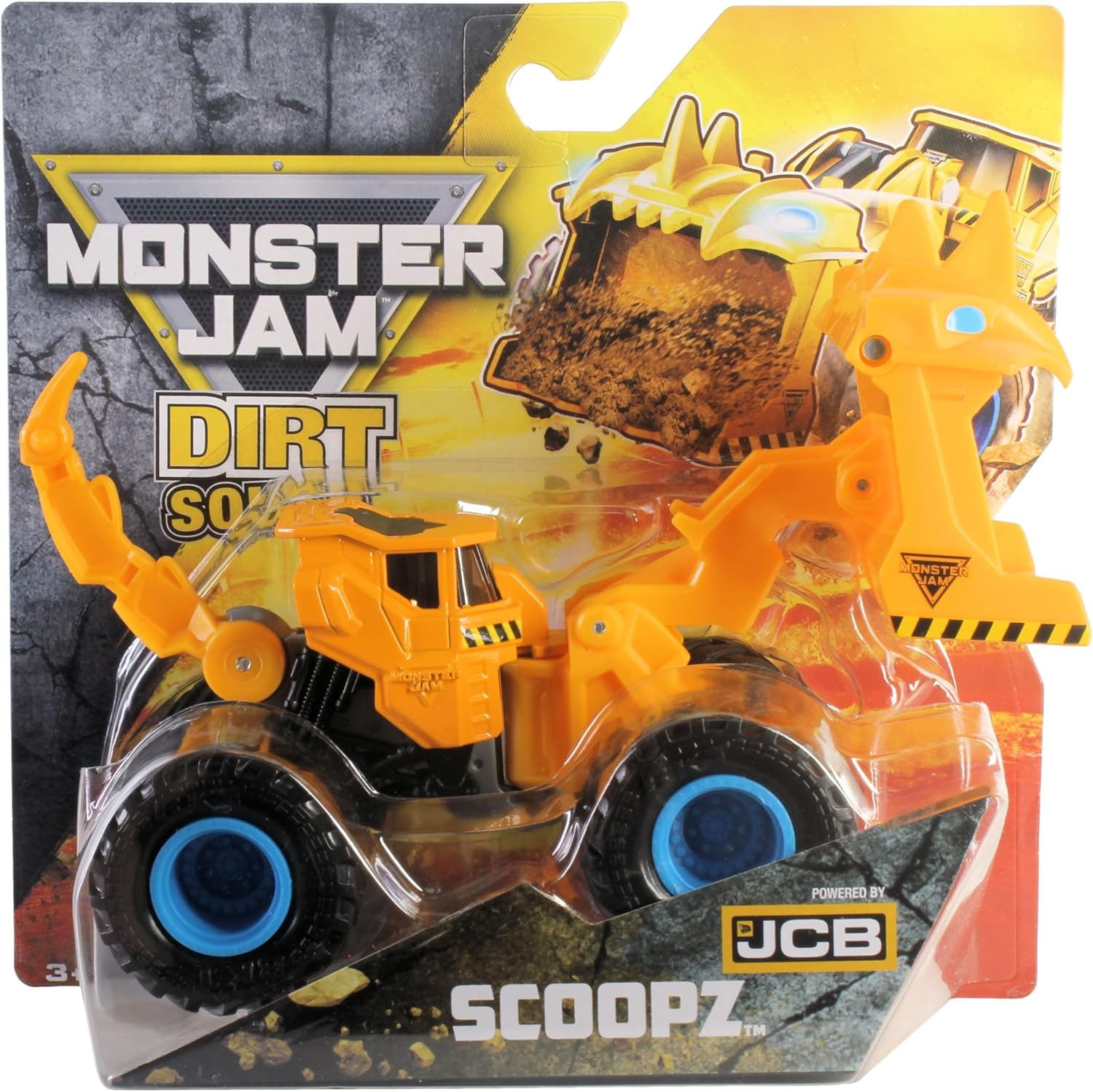 Monster Jam 1:64 - Die Cast Dirt Squad - Scoopz