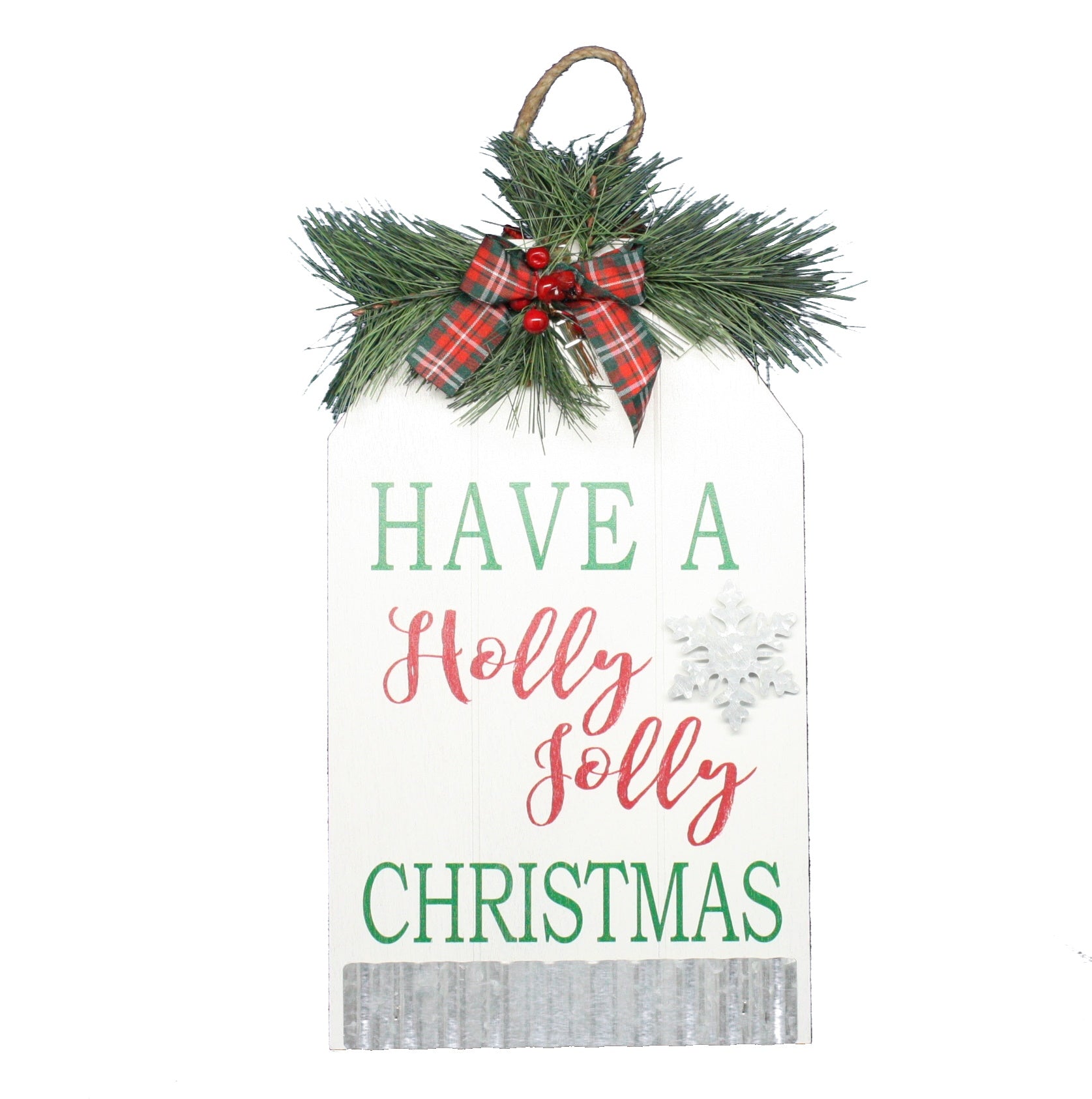 Double Sided Wall Decor Happy Fall / Holly Jolly