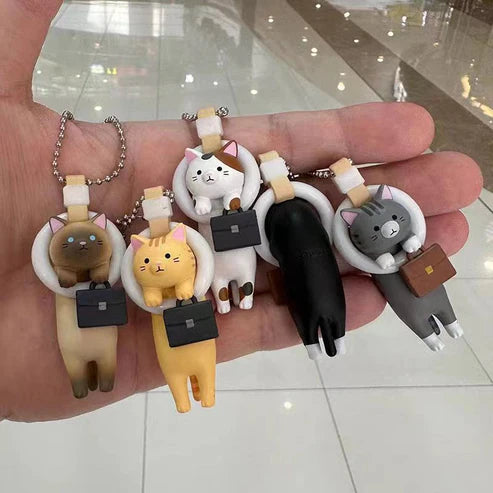 Gashapon Capsule For All Ages Commuter Cat (Sold As An Individual Capsule) by Homeportonline
